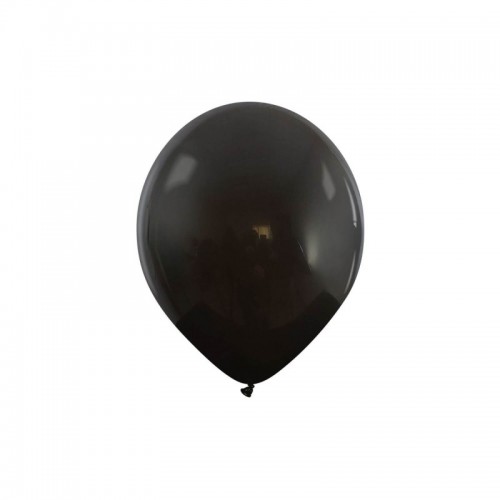 Cattex Fashion 6" Obsidian Black Latex Balloons 100ct