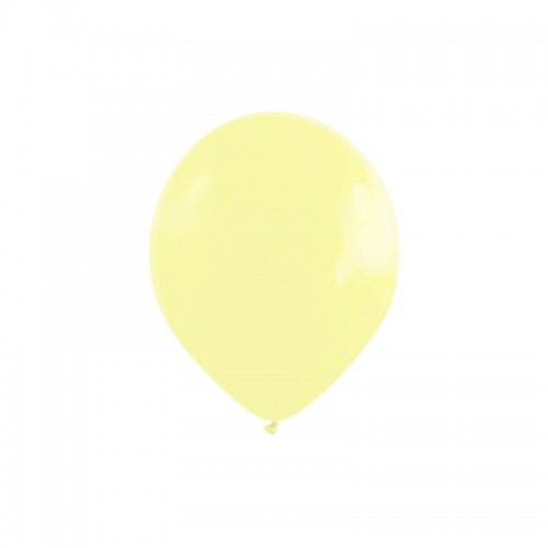 Cattex Fashion Matte 6" Yellow Latex Balloons 100ct
