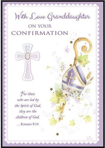 Confirmation Granddaughter Pack 0f 12