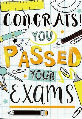 Congrats you Passed your Exams Pack of 12