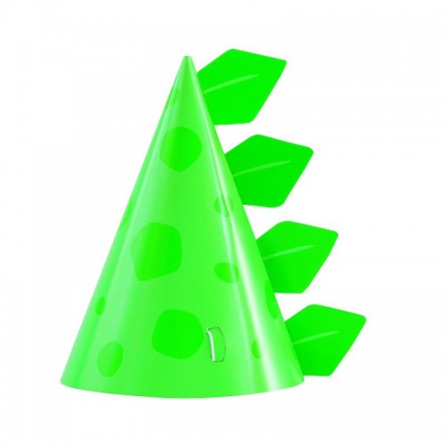 Dino Party Time Party Hats 8ct