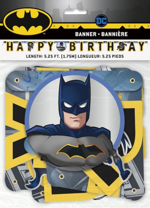 Batman  Large Jointed Banner 1ct