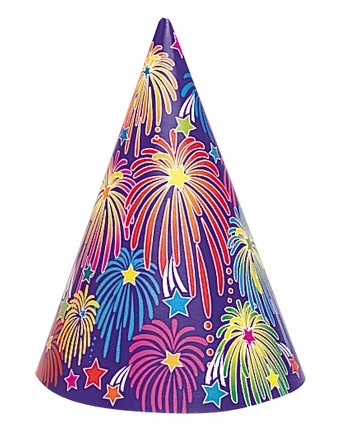 Hat - Cone Shape Balloons Child - 8ct.