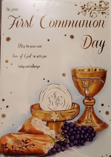 On Your First Communion Day - Boy and Girl - Pack Of 12