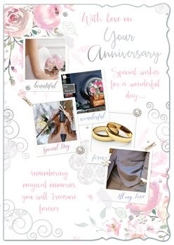 On Your Anniversary - Special Wishes - Pack Of 12