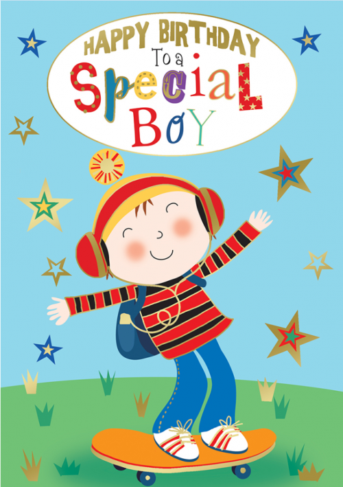 Happy Birthday - Special Boy - Pack Of 12