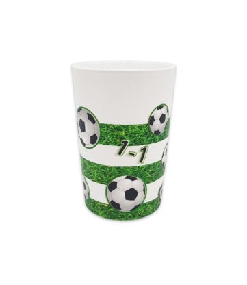 Football Soccer Party Reusable Cups 230ml 2ct