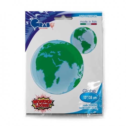 Globe Earth 15inc 4D - Single Pack