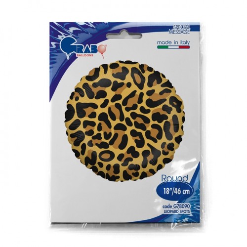 Leopard Spots 18" Foil Balloon
