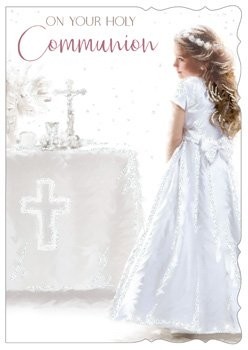 Communion Day (Girl) - Best Wishes - Pack Of 12