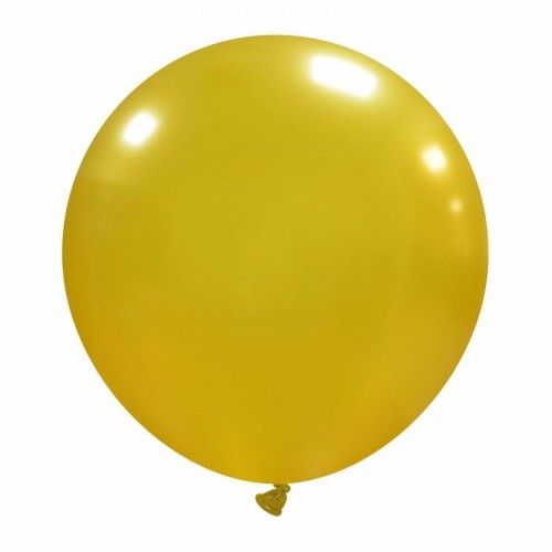 Gold Metallic Cattex 19" Latex Balloons 25ct