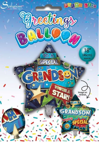 Special Grandson 18" Foil Balloon