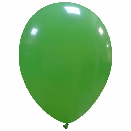 Green 7" Latex Balloons 100Ct