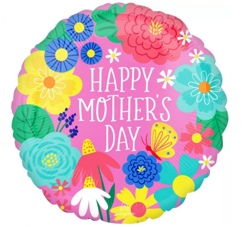 Happy Mother's Day 18" Foil Balloon (unpackaged)