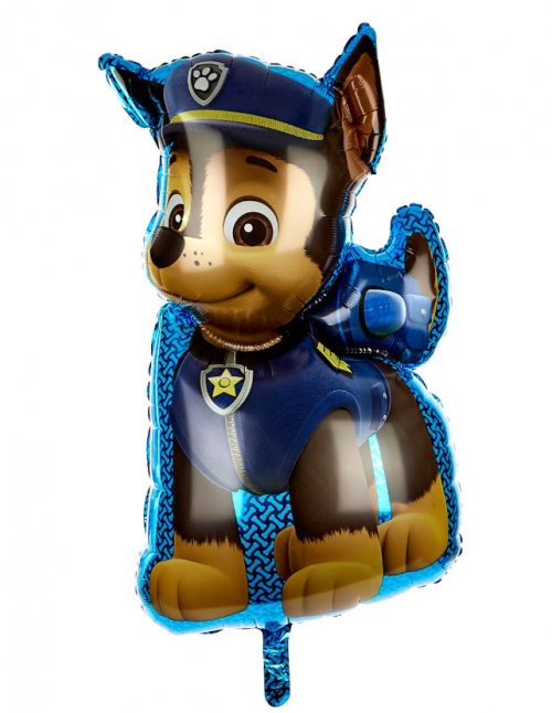Paw Patrol Chase 32" Supershape Foil Balloon (unpackaged)