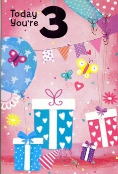 Age 3 - Girl - Pack Of 12