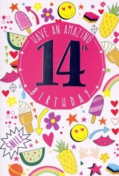 Age 14 - Girl - Pack Of 12