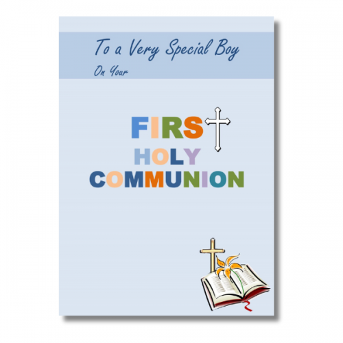 Boy's First Communion - Pack Of 6