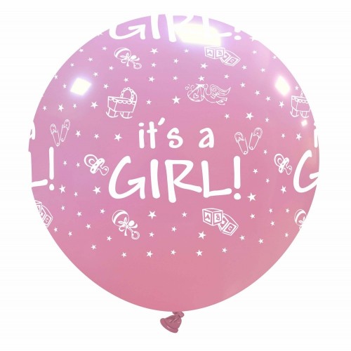 It's a Girl 32" Superior Latex Balloon 1Ct