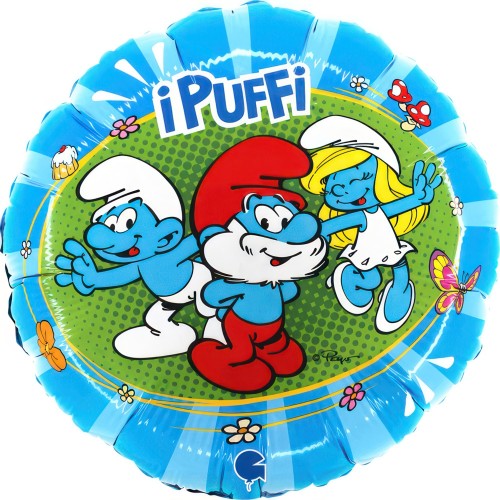 Puff! Smurfs 18" Foil Balloon
