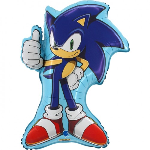 Sonic The Hedgehog 33" Supershape Foil Balloon