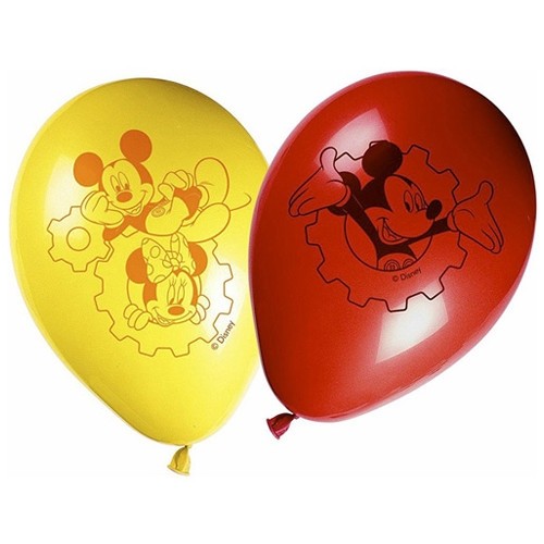 Playful Mickey Latex Balloons 8CT