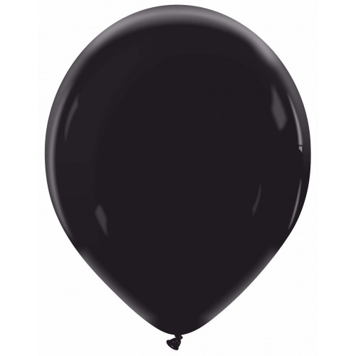 Midnight Black Superior Pro 13" Latex Balloon 100Ct