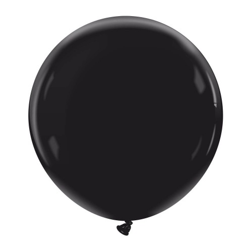 Midnight Black Superior Pro 24" Latex Balloon 1Ct