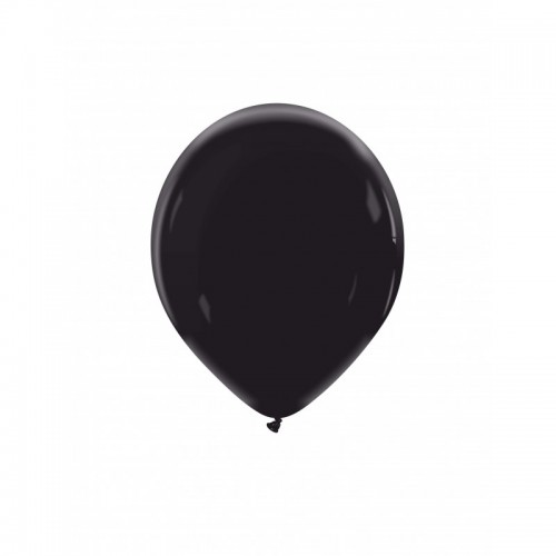 Midnight Black Superior Pro 5" Latex Balloon 100Ct