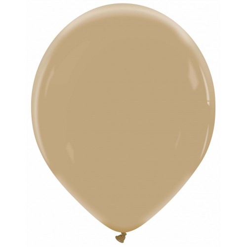 Mocha Superior Pro 13" Latex Balloon 100Ct