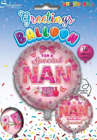 Special Nan 18" Foil Balloon