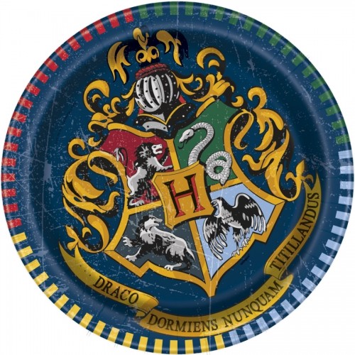 Harry Potter 7" Plates 8ct