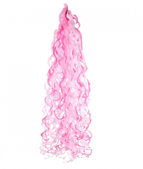 Pink / White Twirlz Balloon Tail