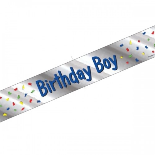 Birthday Boy Foil Sash 1ct.