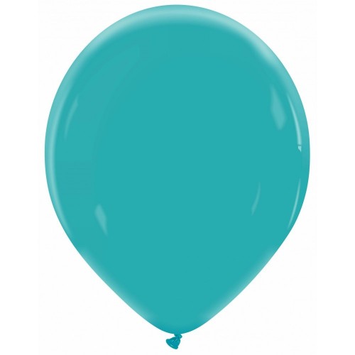 Peacock Blue Premium Cattex 13" Latex Balloons 100Ct