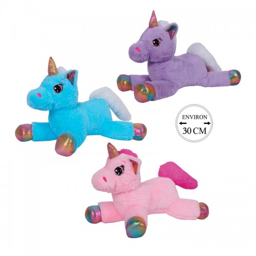 Plush Unicorn Toys 30cm 3pcs