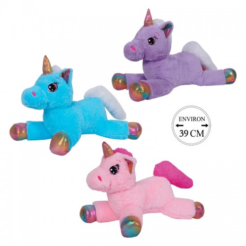 Plush Unicorn Toys 39cm 3pcs