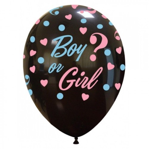 Superior 11" Boy or Girl Latex Balloons 25ct