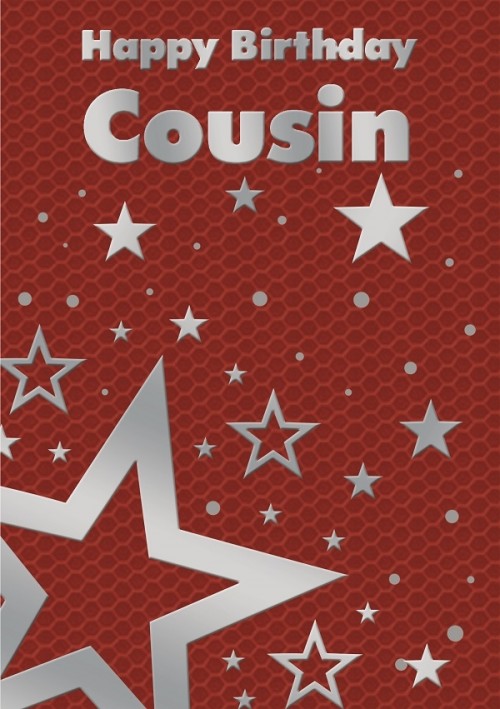 Happy Birthday - Cousin (Male) - Pack of 12