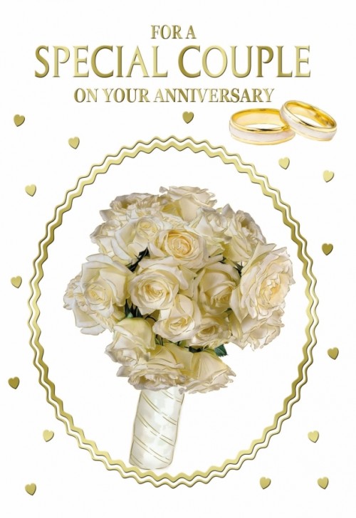 Anniversary  Wishes - For A Special Couple -  Pack Of 12