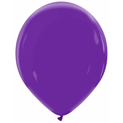 Royal Purple Superior Pro 13" Latex Balloon 100Ct