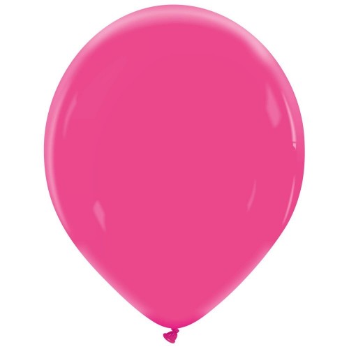Raspberry Pink Superior Pro 14" Latex Balloons 50Ct