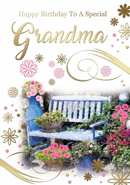 Happy Birthday - Special Grandma - Pack Of 12
