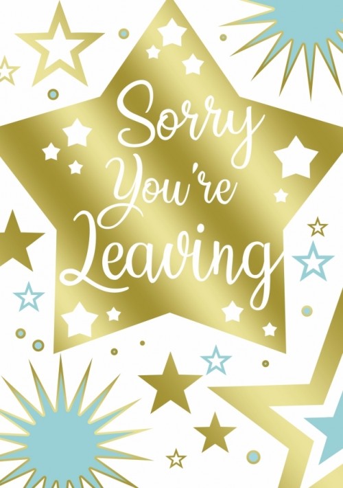 Sorry You're Leaving - Pack Of 12