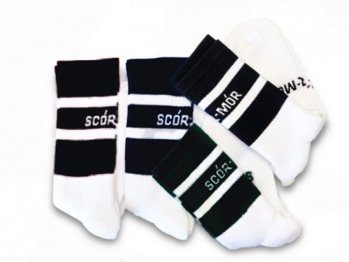 GAA Scór-Mór Midi Socks - Size Small 12-2 Black