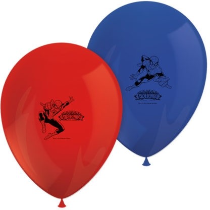 Ultimate Spiderman 11'' Latex Balloons 8ct
