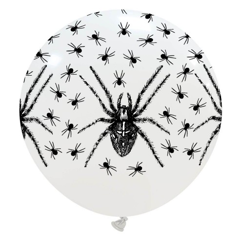 Spiders Halloween Superior 32" Latex Balloon 1Ct