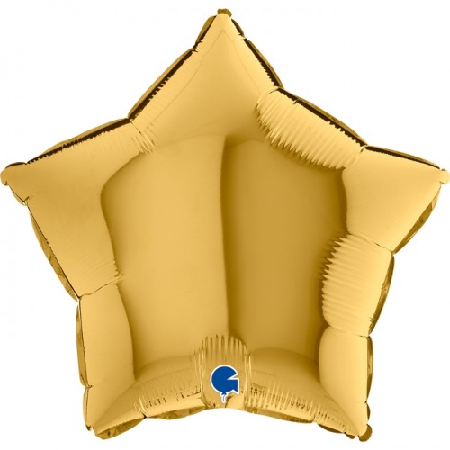 Star 18" Gold Foil Balloon GRABO Flat