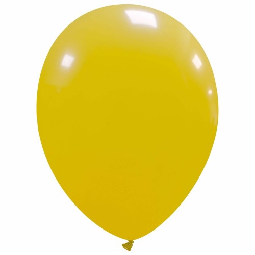 Superior 10" Dark Yellow Latex Balloons 100ct