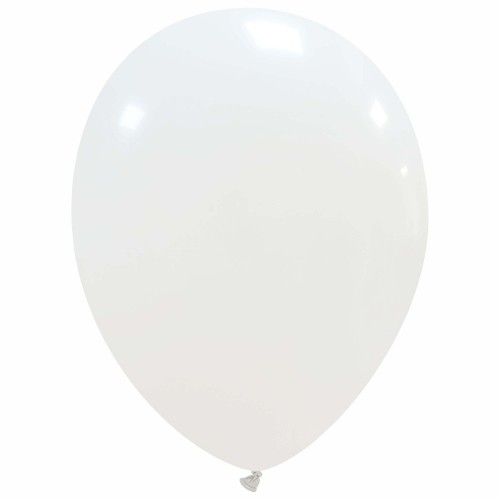 Superior 10" White Latex Balloons 100ct